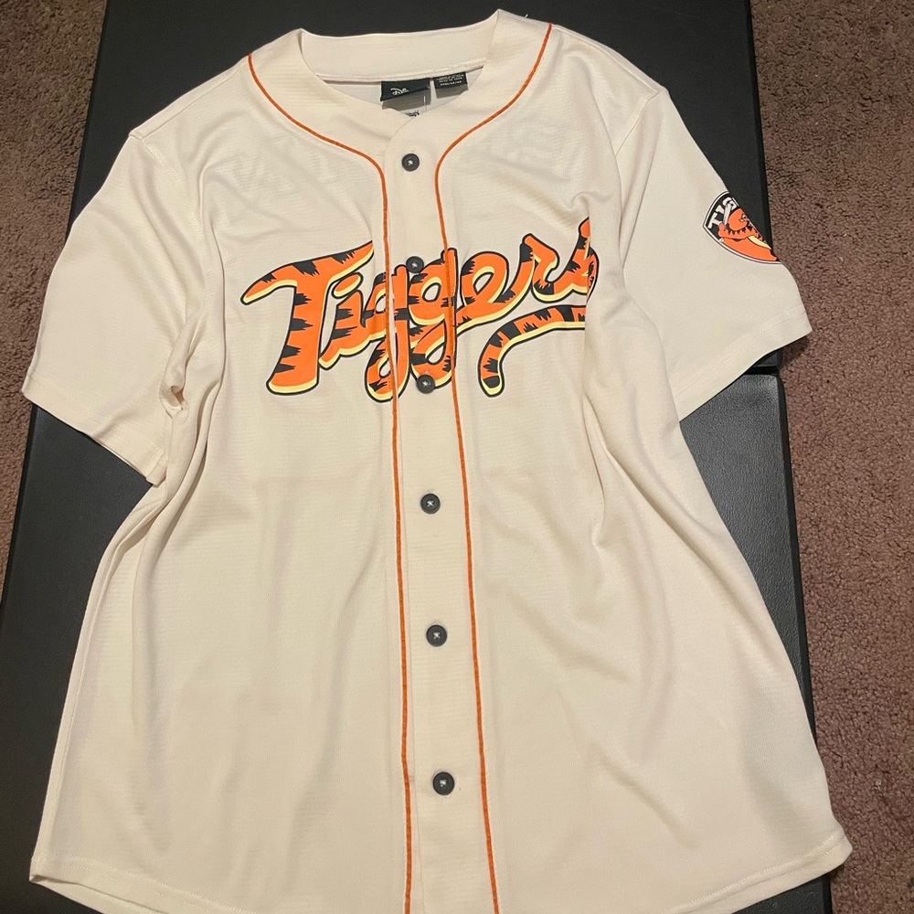Disney Tigers Jersey - Cream and Orange